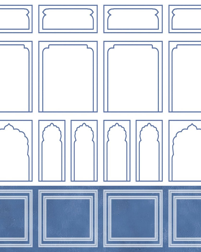Jodhpur Arches Wallpaper - Marble Lotus - Jodhpur Arches Wallpaper