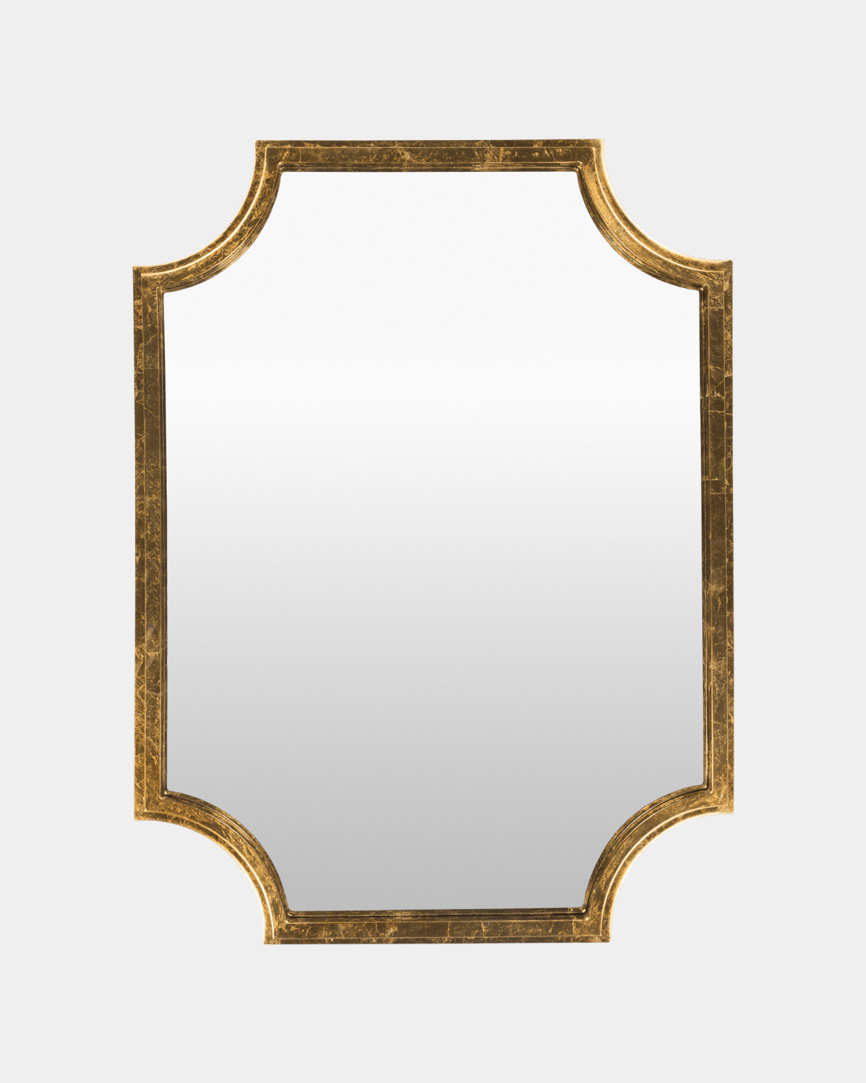 Joslyn Gold Accent Mirror - Marble Lotus - Joslyn Gold Accent Mirror
