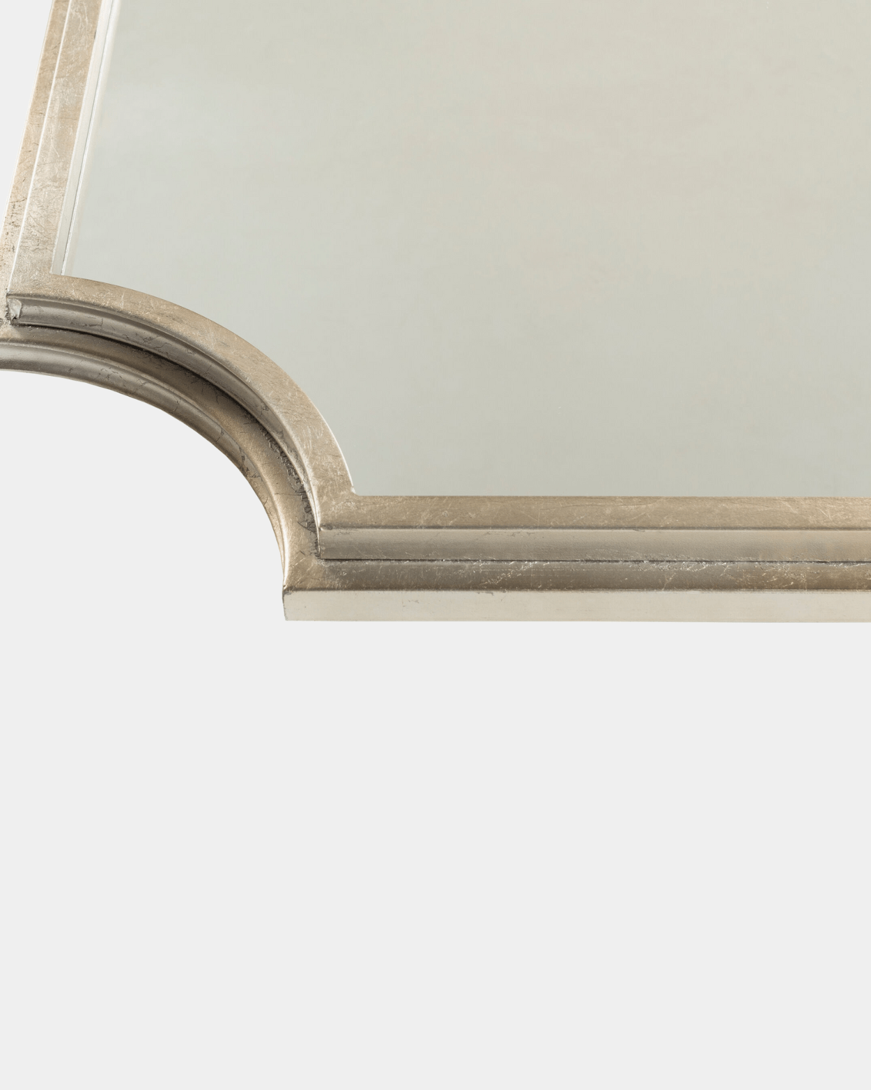 Joslyn Silver Accent Mirror - Marble Lotus - Joslyn Silver Accent Mirror