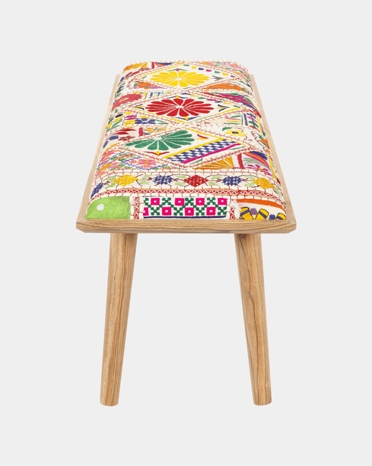 Karma Fuchsia Flourish Bench - Marble Lotus - Shop Karma Fuchsia Flourish Bench | Marble Lotus