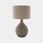 Khaki Sage Illuminator Table Lamp - Marble Lotus - Khaki Sage Illuminator Lamp