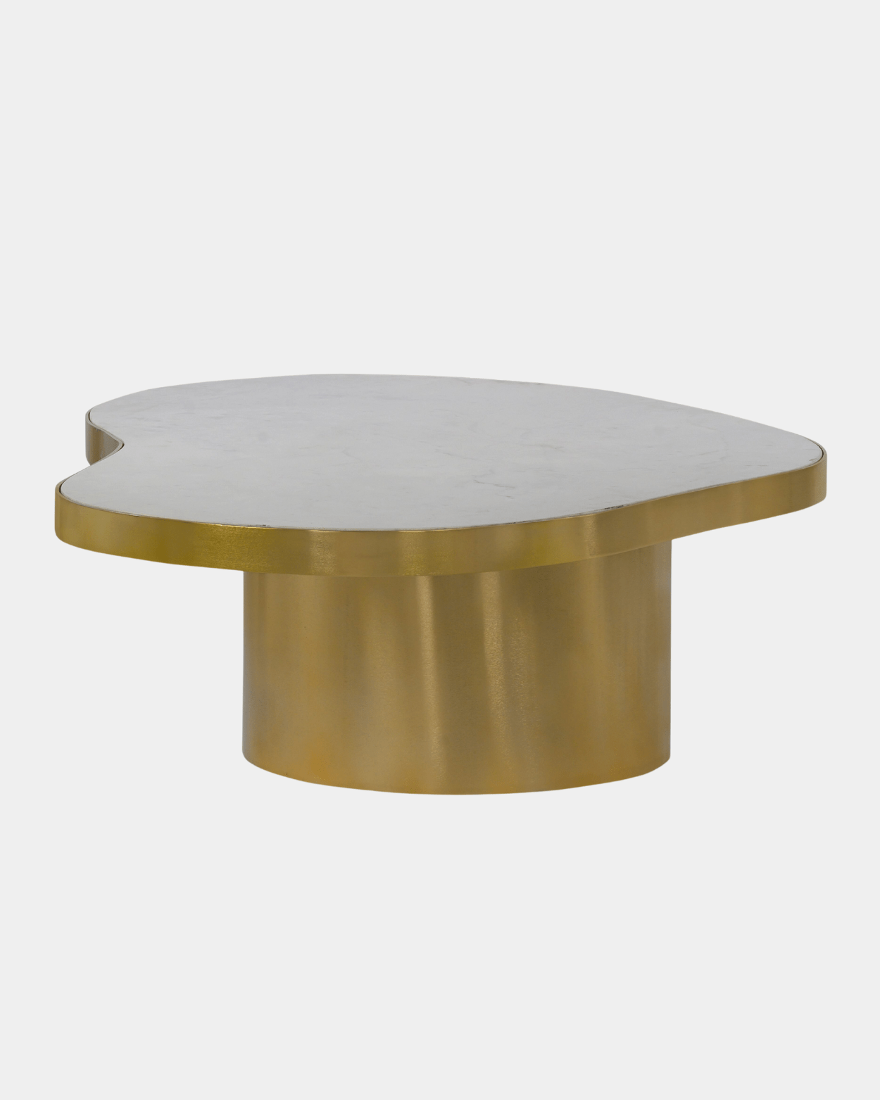 Kidney Coffee Table - Marble Lotus - Buy Kidney Coffee Table
