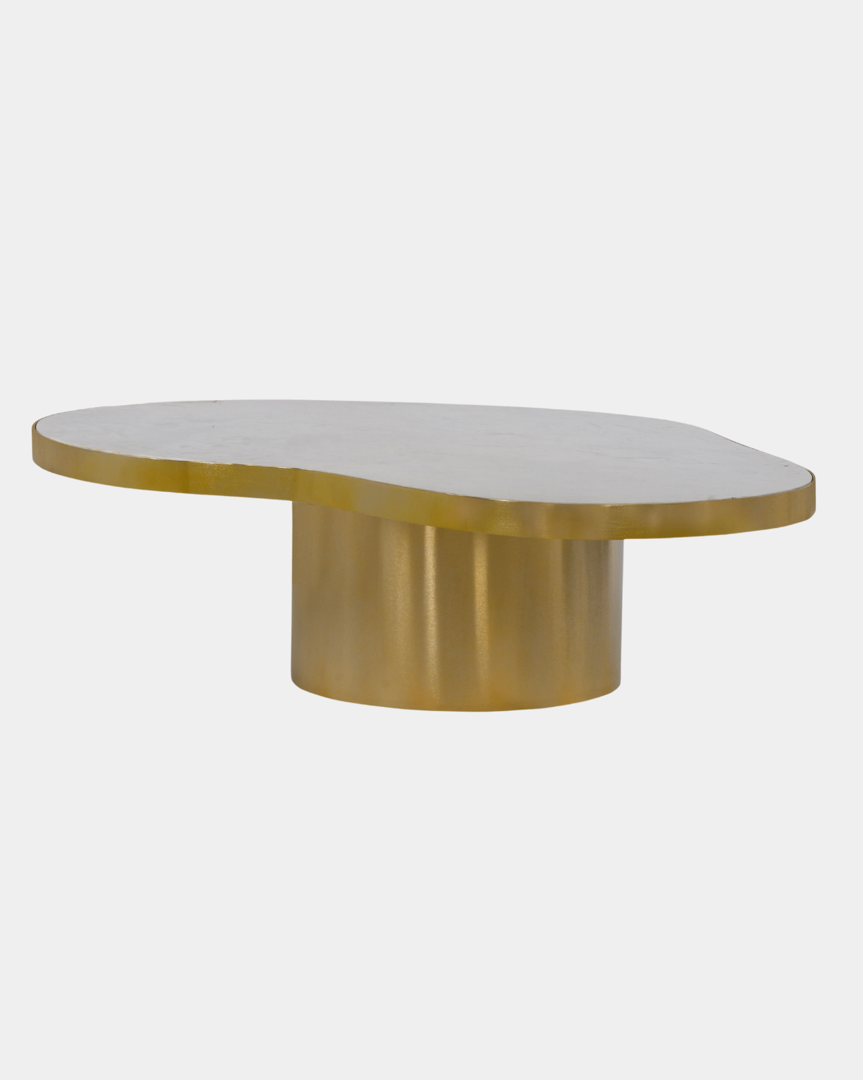 Kidney Coffee Table - Marble Lotus - Shop Kidney Coffee Table