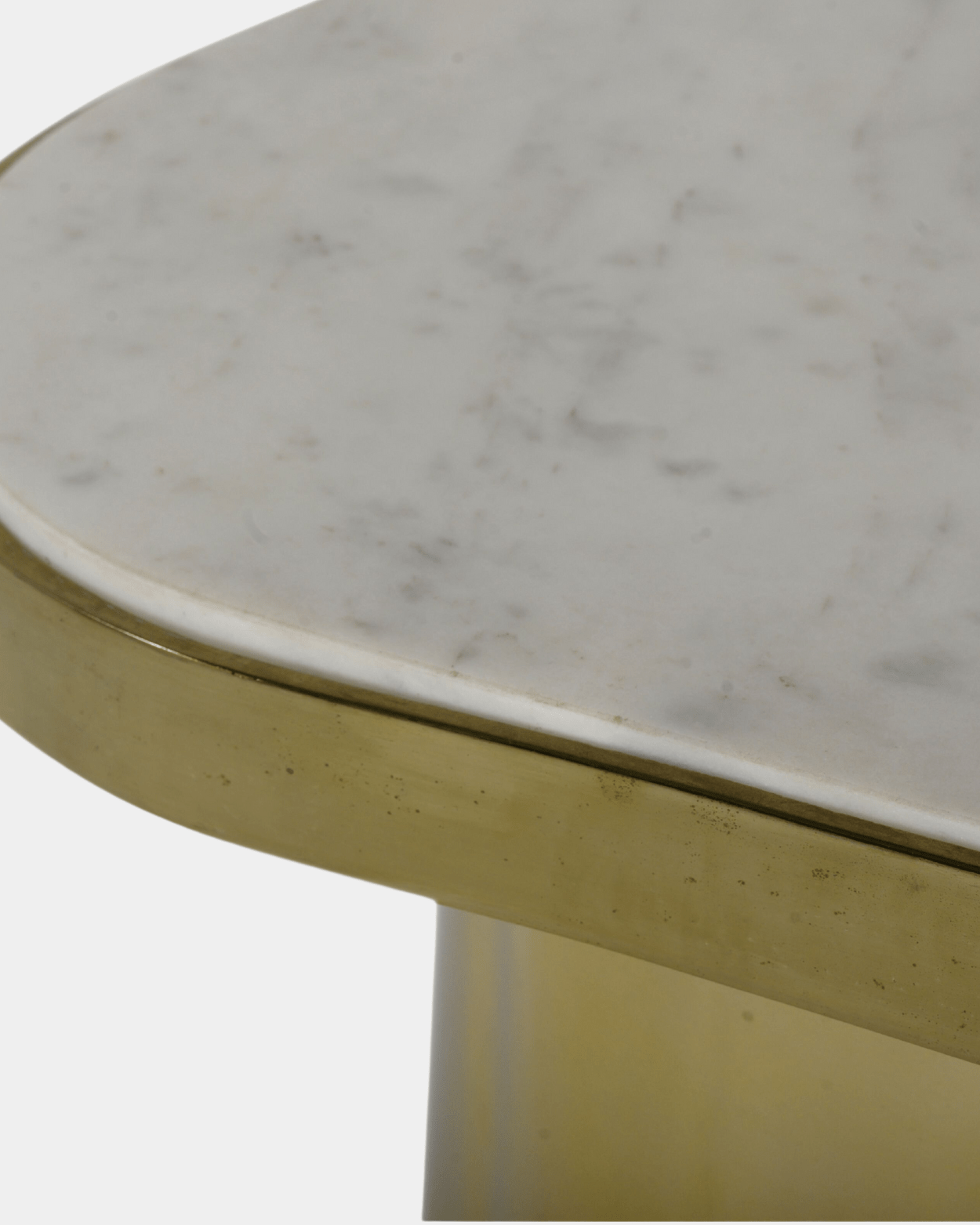 Kidney Side Table - Marble Lotus - Get Kidney Side Table for Modern Interiors