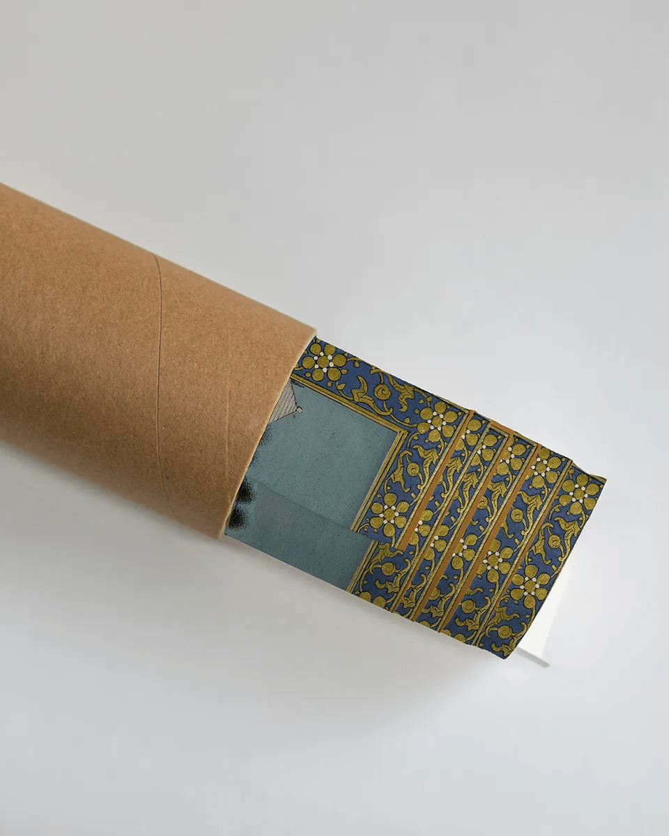 Krishna with Gopies Indian Vintage Painting Frameless Wall Art Digital Print Poster 36 x 48 inches - Marble Lotus - Purchase Krishna with Gopies Indian Vintage Painting Wall Art | Marble Lotus |