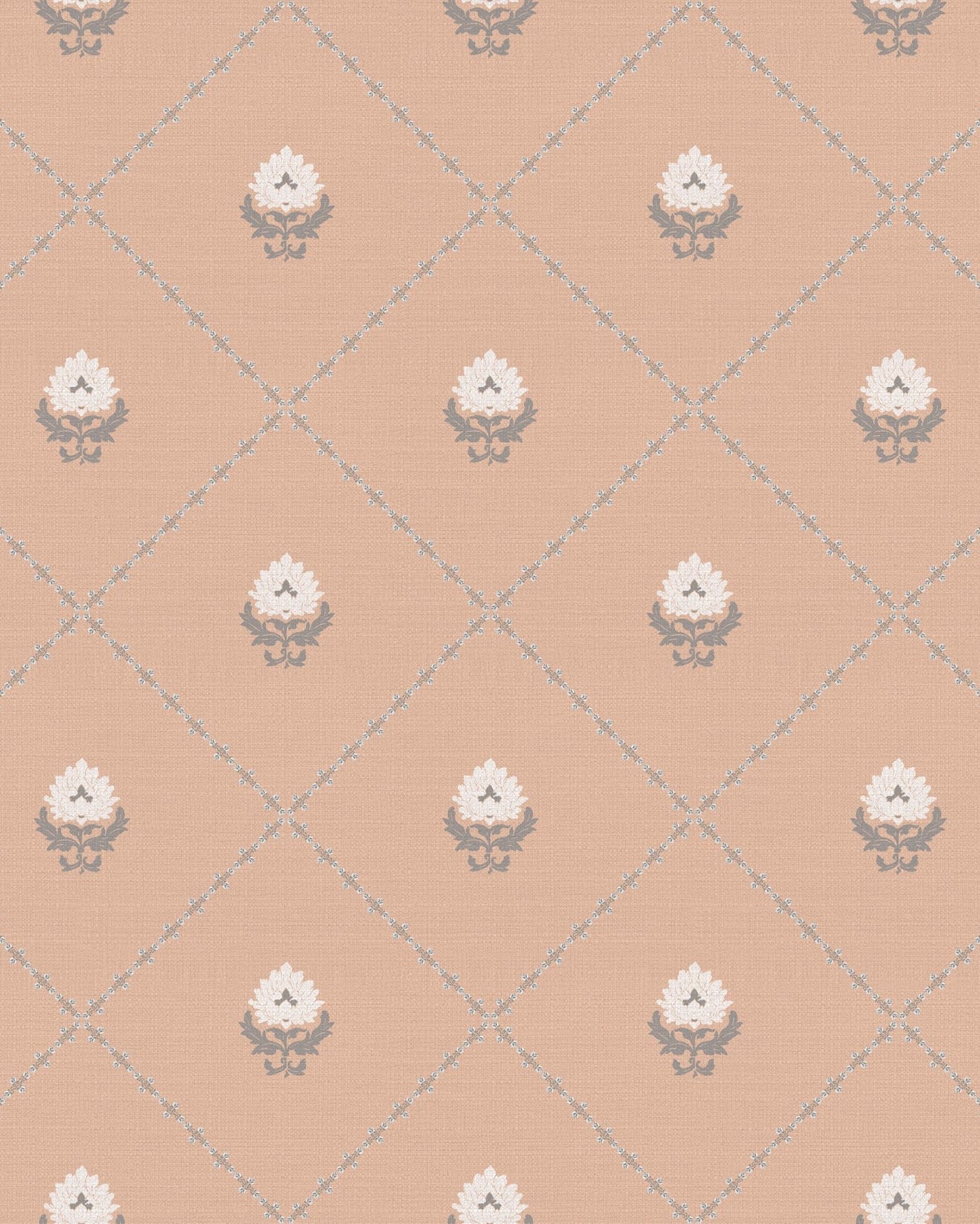 Kusum Jaal - Apricot - Marble Lotus - Kusum Jaal - Apricot