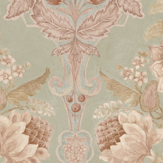 Landour Damask - Marble Lotus - Landour Damask