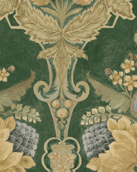Landour Damask - Marble Lotus - Landour Damask