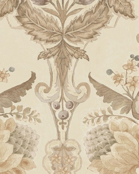 Landour Damask - Marble Lotus - Landour Damask