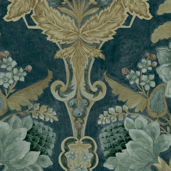 Landour Damask - Marble Lotus - Landour Damask