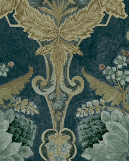 Landour Damask - Marble Lotus - Landour Damask