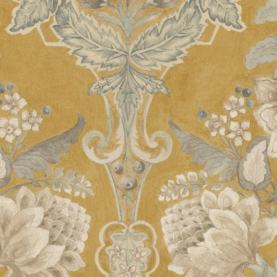 Landour Damask - Marble Lotus - Landour Damask