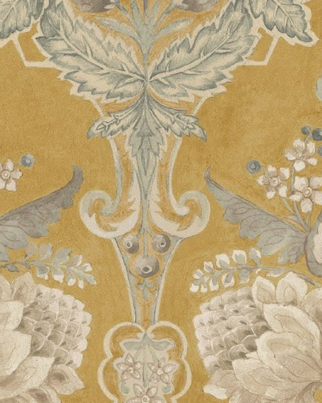 Landour Damask - Marble Lotus - Landour Damask