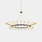 Large Aries Chandelier - Marble Lotus - Large Aries Chandelier