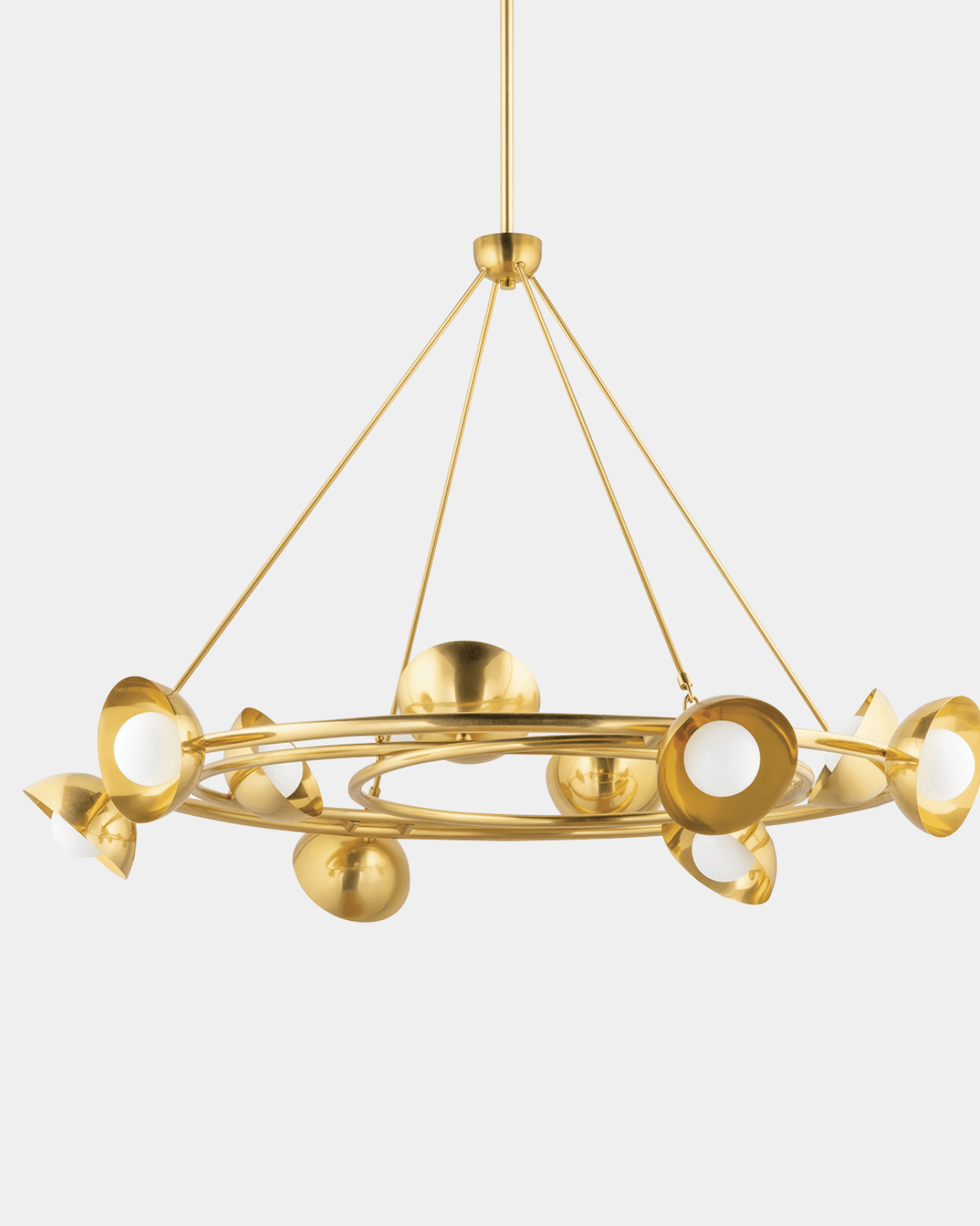 Large Oraibi Chandelier - Marble Lotus - Large Oraibi Chandelier