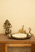 Lord Ganesha Idol - Marble Lotus - Lord Ganesha Idol