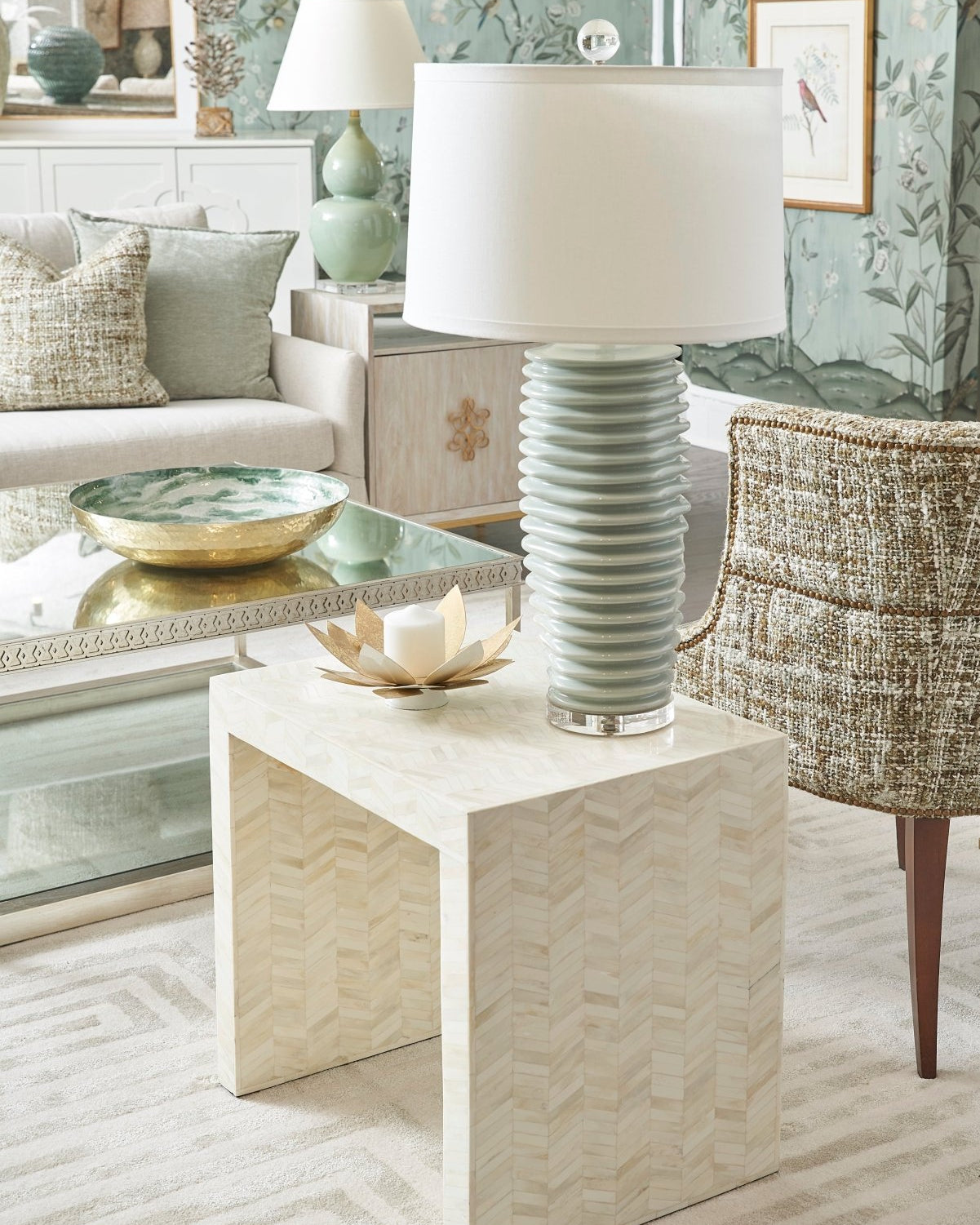 Lotus Candleholders - Marble Lotus - Lotus Candleholders