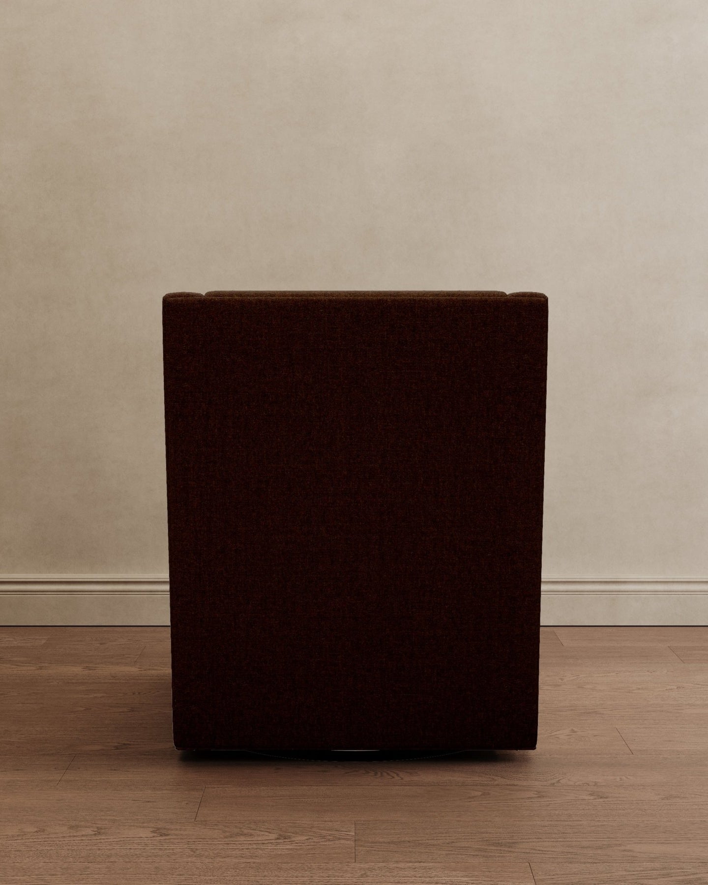 Lotus Lounger Swivel Chair Dark Brown Velvet - Marble Lotus - Lotus Lounger Swivel Chair Dark Brown Velvet