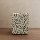 Lotus Lounger Swivel Chair Floral Embroidered - Marble Lotus - Lotus Lounger Swivel Chair Floral Embroidered