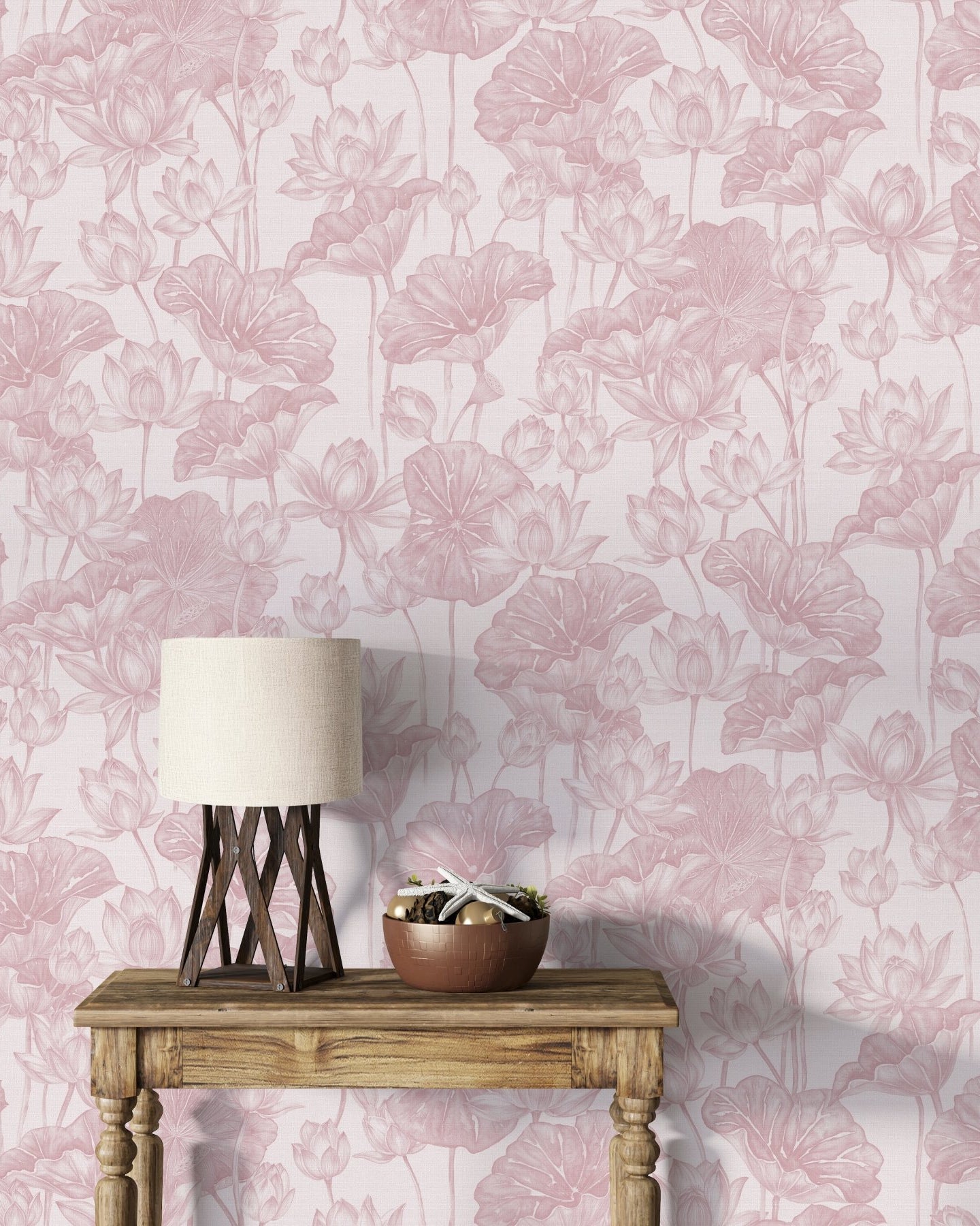 Lotuses - Light Pink - Marble Lotus - Lotuses - Light Pink