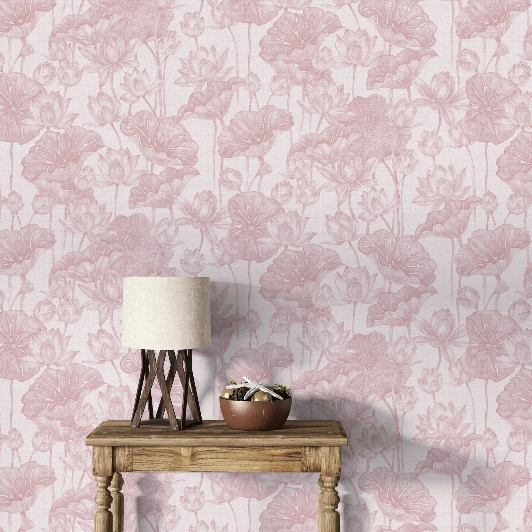 Lotuses - Light Pink - Marble Lotus - Lotuses - Light Pink