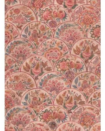 Lucknow Chintz - Marble Lotus - Lucknow Chintz