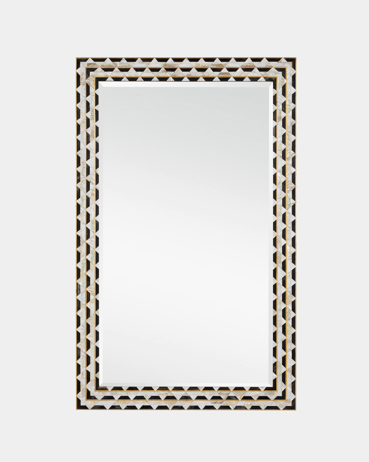 Macy Rectangular Mirror - Marble Lotus - Macy Rectangular Mirror