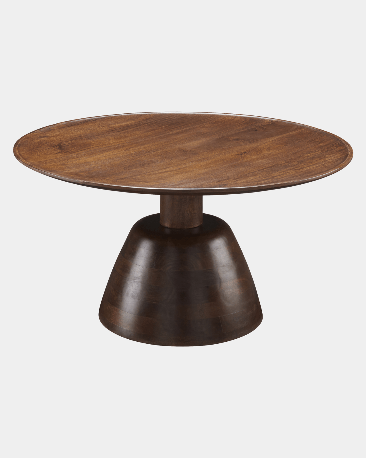 Maeve Solid Mango Wood Coffee Table - Marble Lotus - Maeve Solid Mango Wood Coffee Table