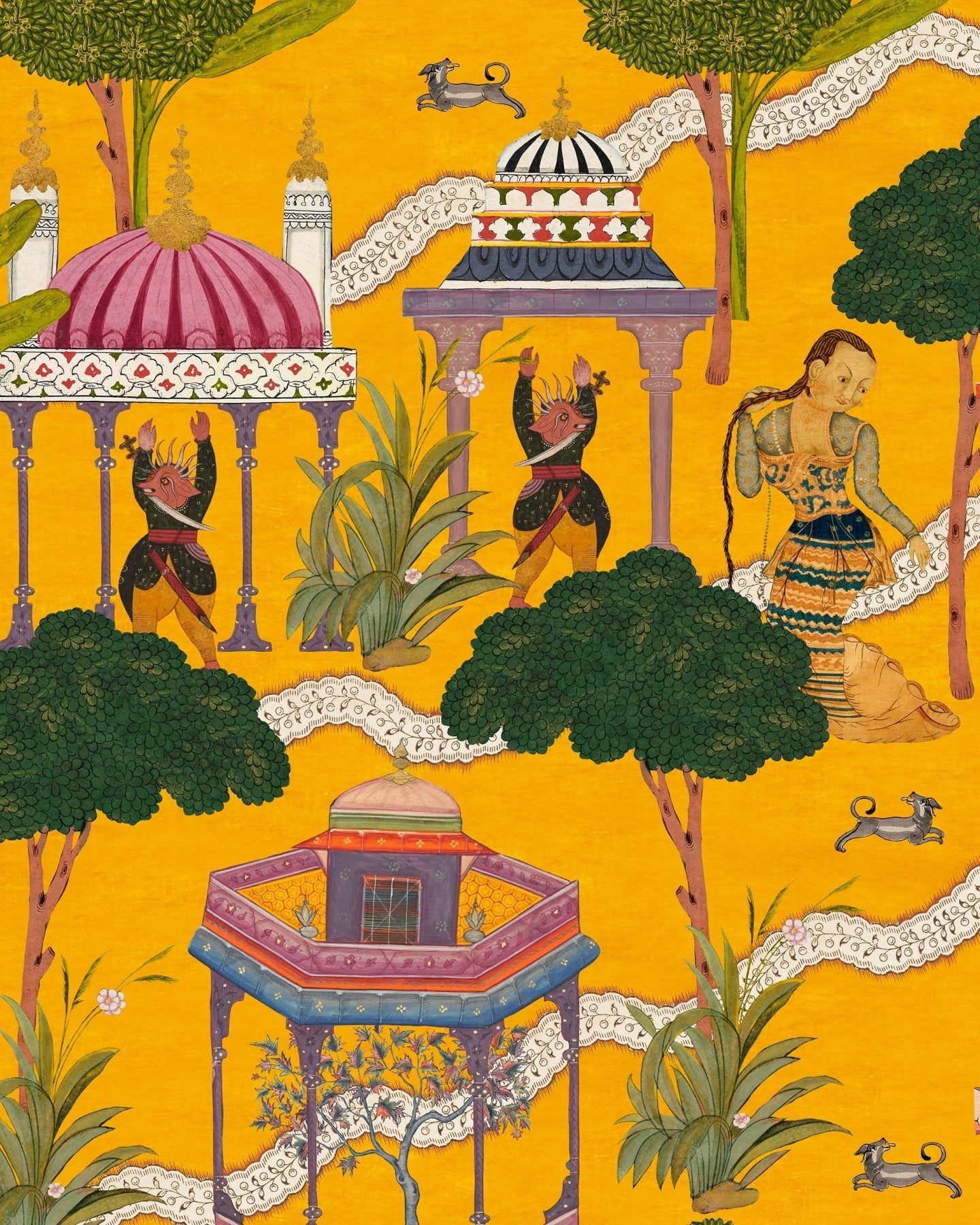 MAGHREB Turmeric - Marble Lotus - MAGHREB Turmeric