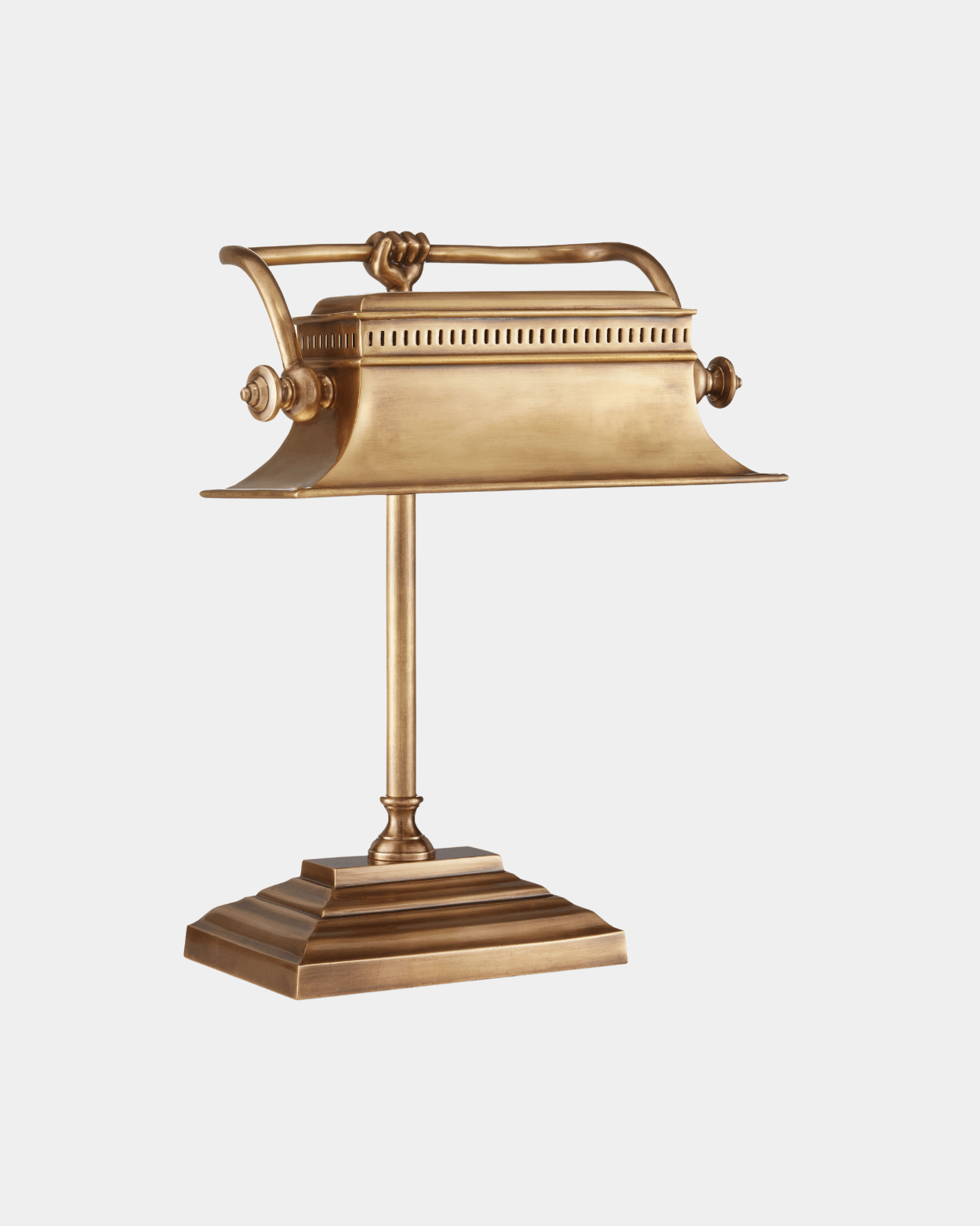 Malvasia Brass Desk Lamp - Marble Lotus - Malvasia Brass Desk Lamp