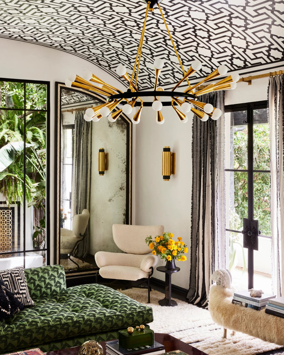 Medium Aries Chandelier - Marble Lotus - Medium Aries Chandelier