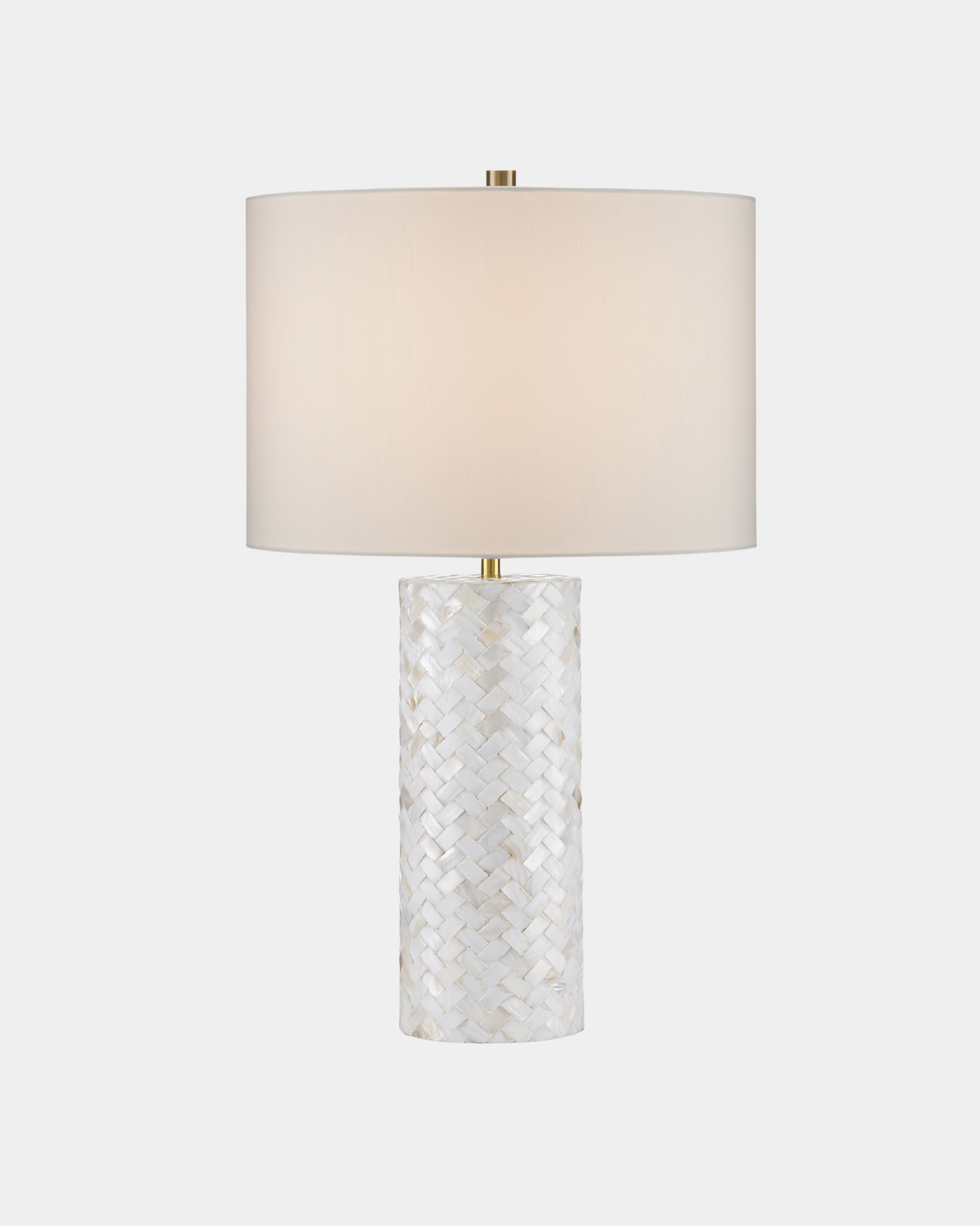 Meraki Mother - of - Pearl Table Lamp - Marble Lotus - Meraki Mother of Pearl Table Lamp