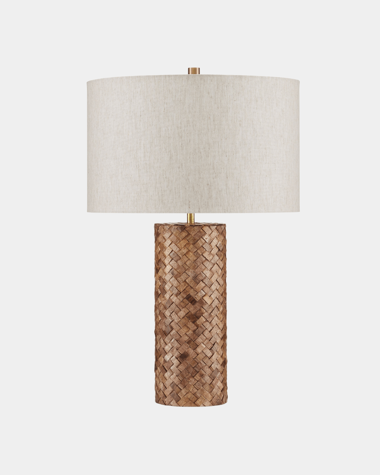 Meraki Wood Table Lamp - Marble Lotus - Stylish Meraki Wood Table Lamp