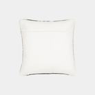 Modern Ivory & Black Woolen Pillow - Marble Lotus - Order Modern Ivory Black Woolen Pillow | Marble Lotus