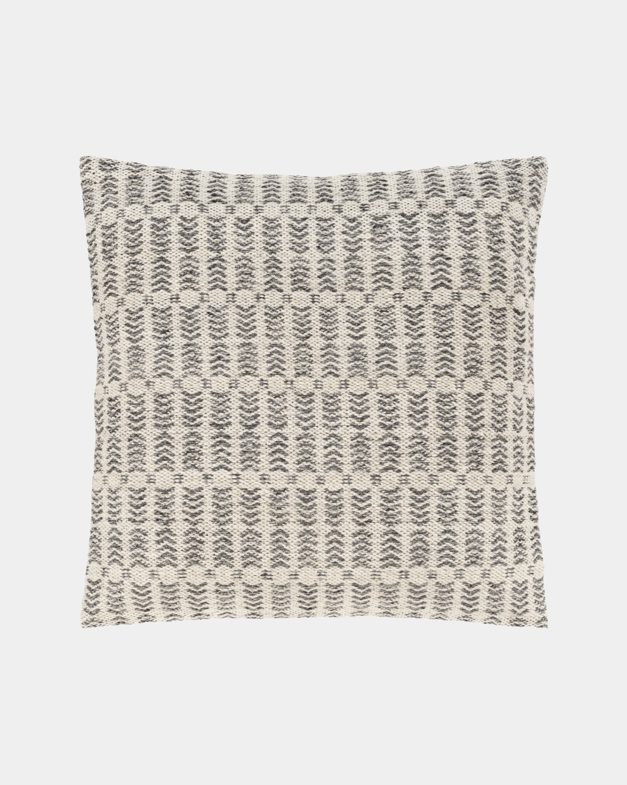 Modern Ivory Woolen Pillow - Marble Lotus - Get Modern Ivory Woolen Pillow