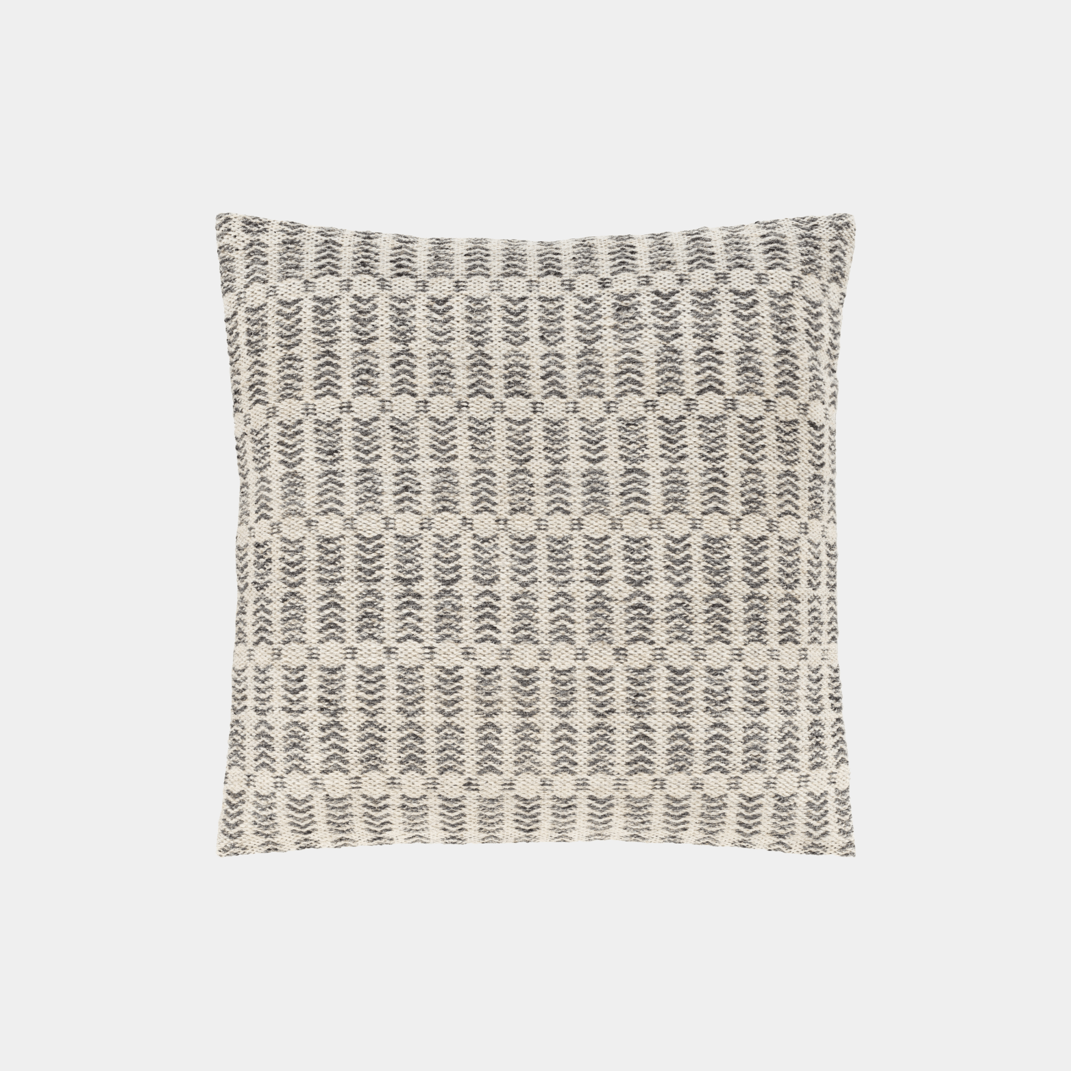 Modern Ivory Woolen Pillow - Marble Lotus - Get Modern Ivory Woolen Pillow
