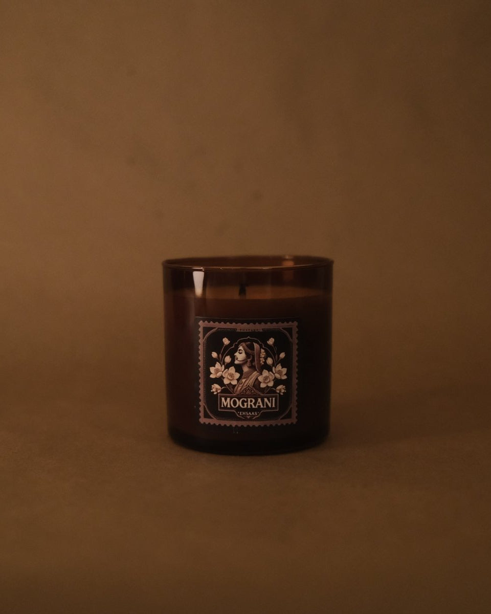 Mograni – Soy Wax Candle - Marble Lotus - Mograni – Soy Wax Candle
