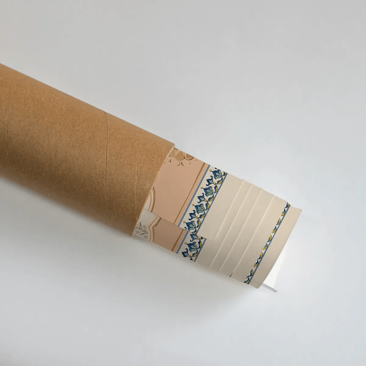 Mughal Garden With Peacock, Indian Frameless Painting Wall Art Digital Print Poster 36 x 48 inches - Marble Lotus - Buy Mughal Garden With Peacock, Indian Painting Wall Art | Marble Lotus