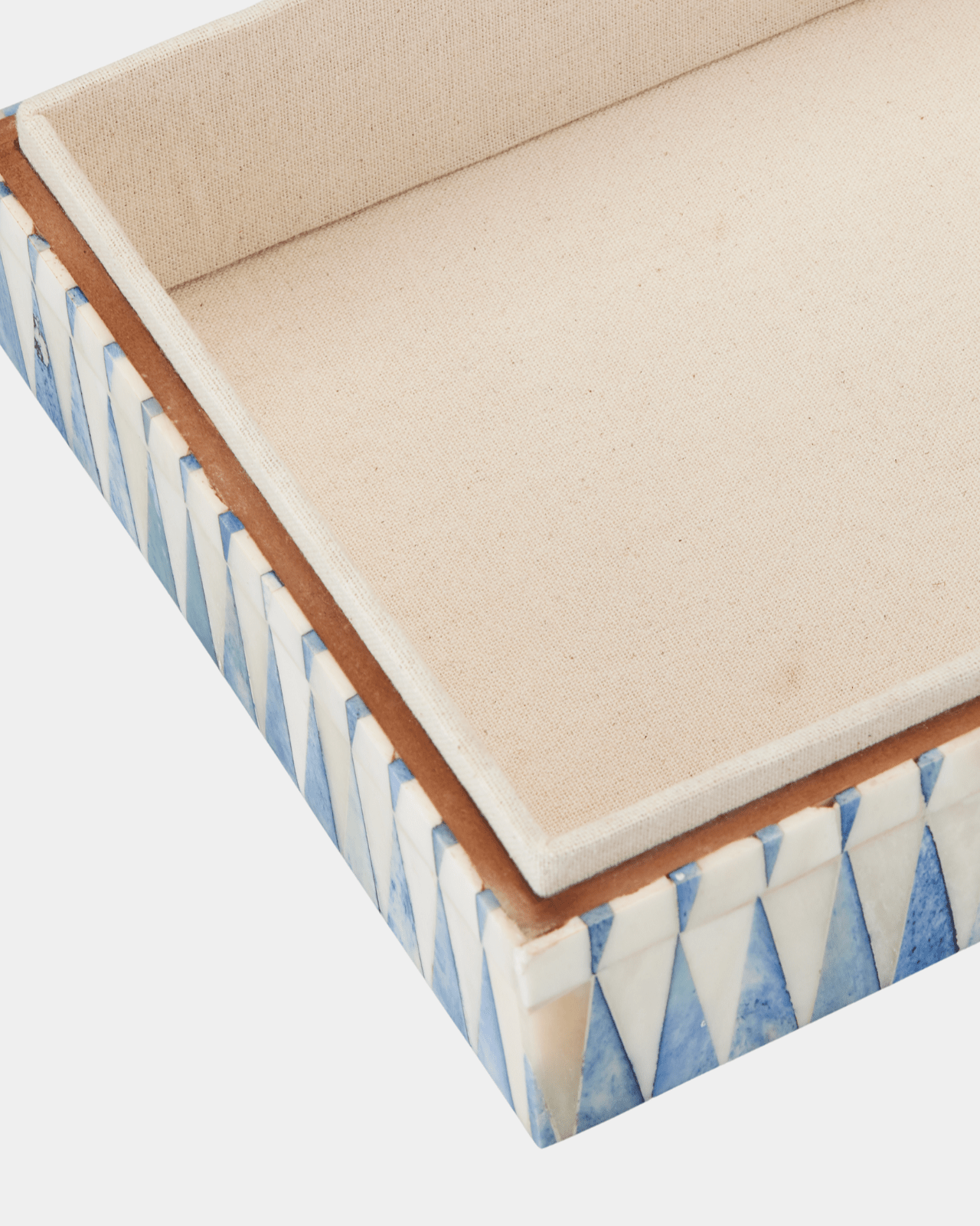 Nadene Box Set of 2 - Marble Lotus - Shop Blue and Ivory Nadene Box Set of 2 | Marble Lotus