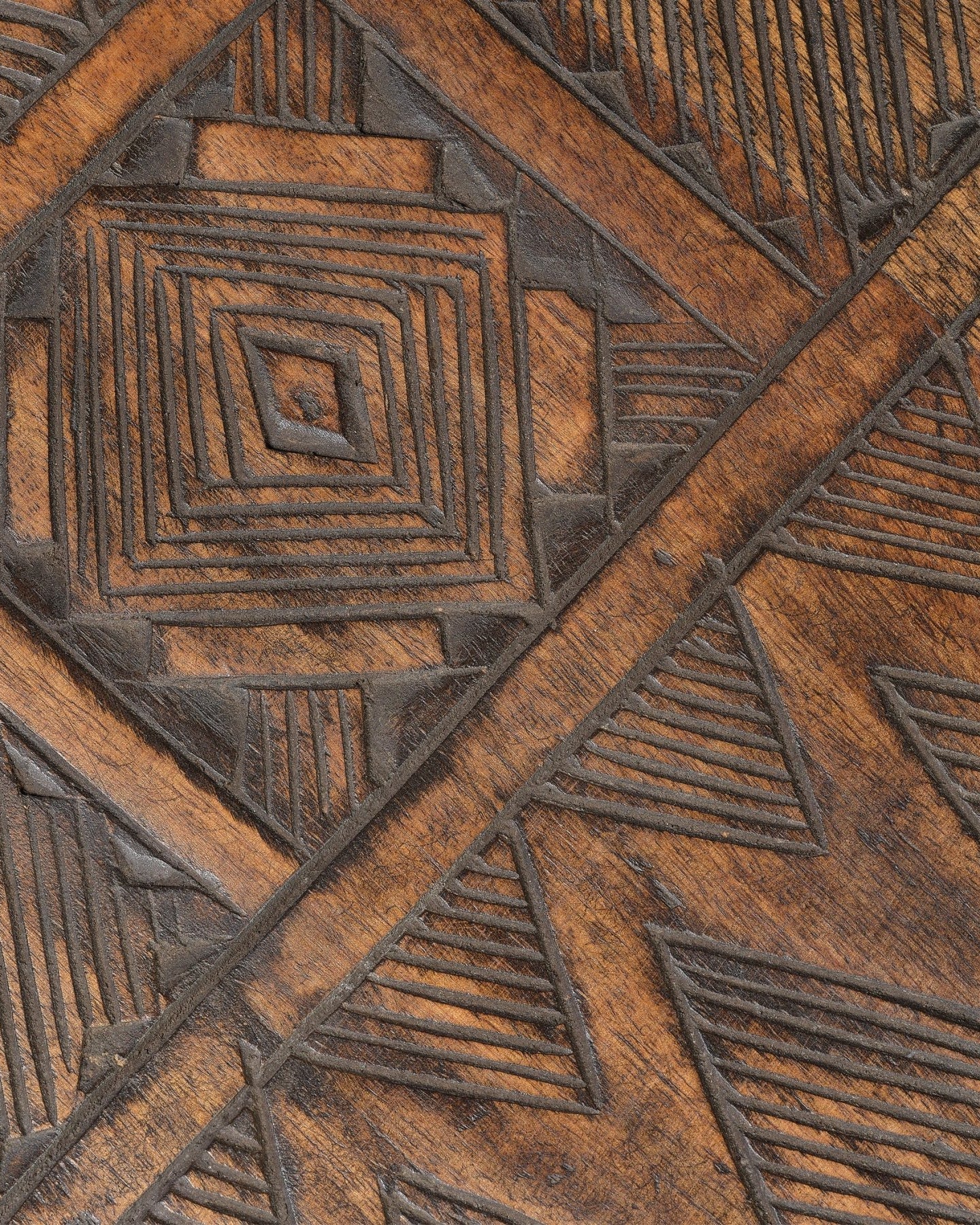 Naga Brown Side Table - Marble Lotus - Naga Brown Side Table