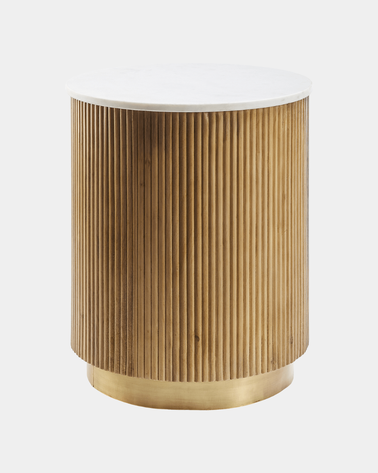 Nems White Marble and Gold Table - Marble Lotus - Nems White Marble and Gold Table