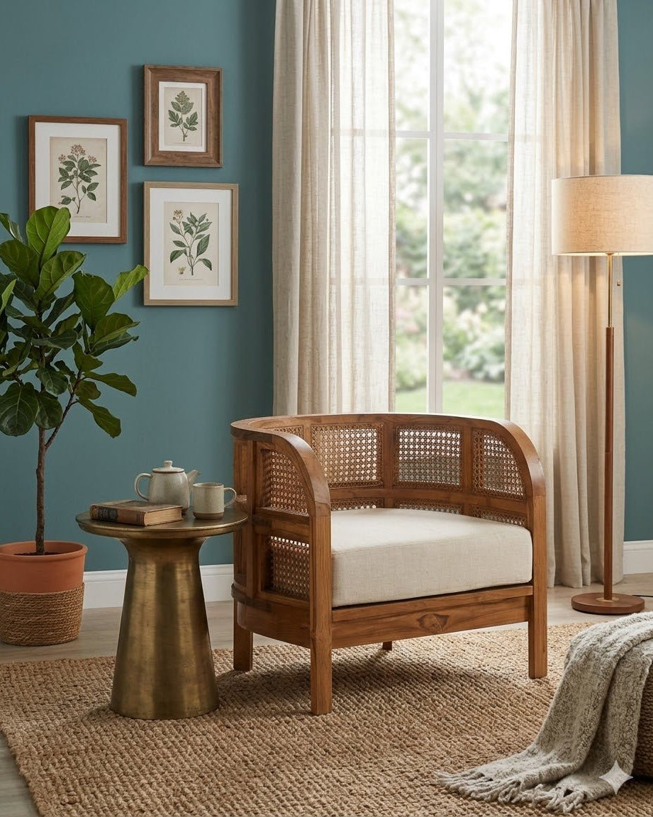 Nest Chair - Natural - Marble Lotus - Nest Chair - Natural