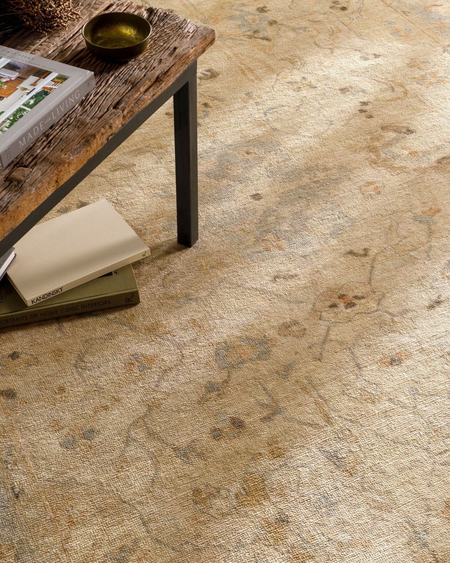 Normandy Handmade Rug - Marble Lotus - Normandy Handmade Rug