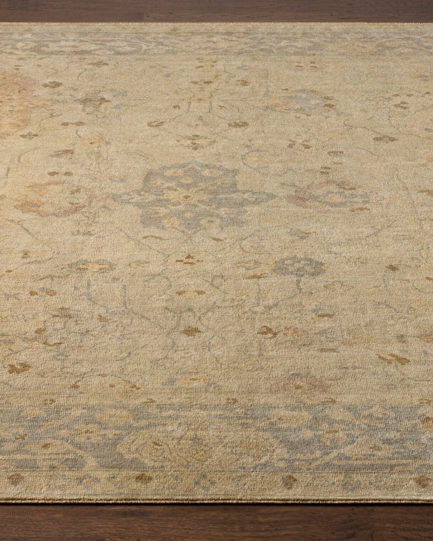 Normandy Handmade Rug - Marble Lotus - Normandy Handmade Rug