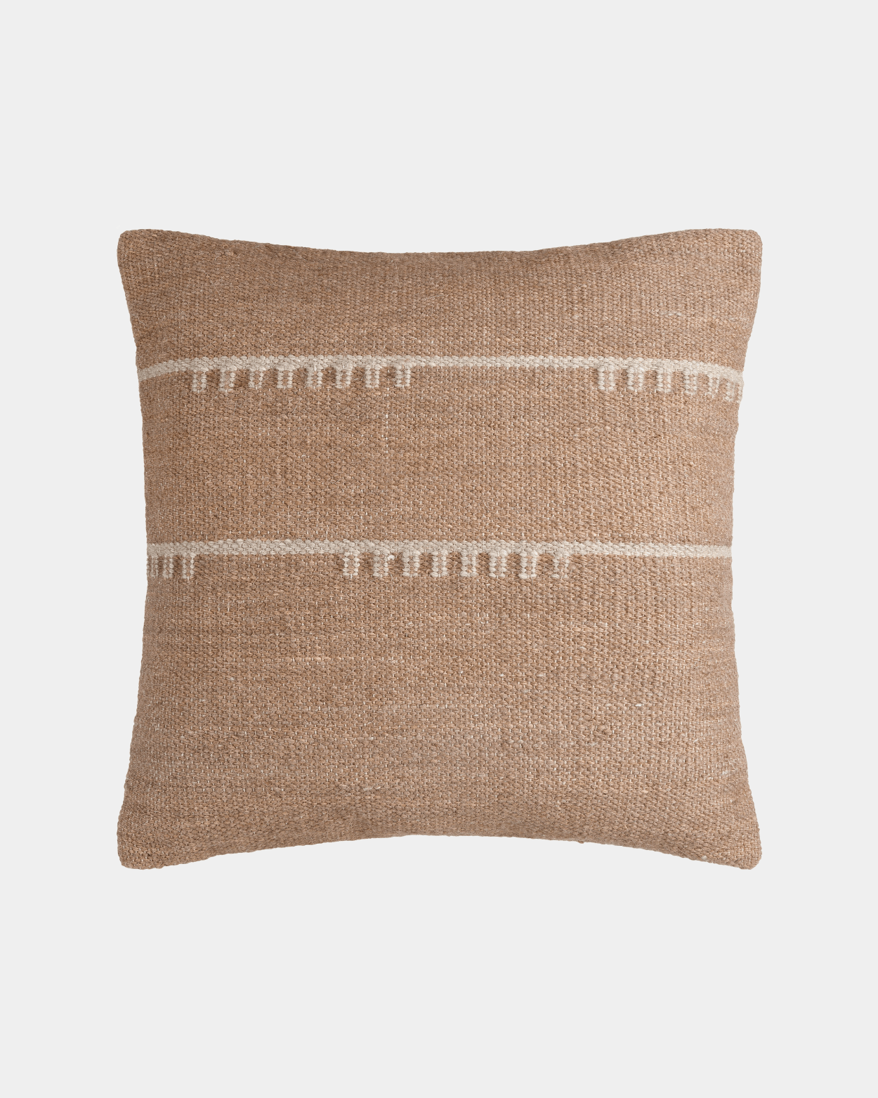 Oatmeal Vintage Wool Pillow - Marble Lotus - Oatmeal Vintage Wool Pillow