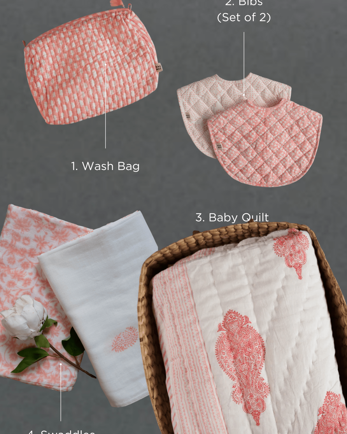 Orchid Baby Bundle - Marble Lotus - Orchid Baby Bundle