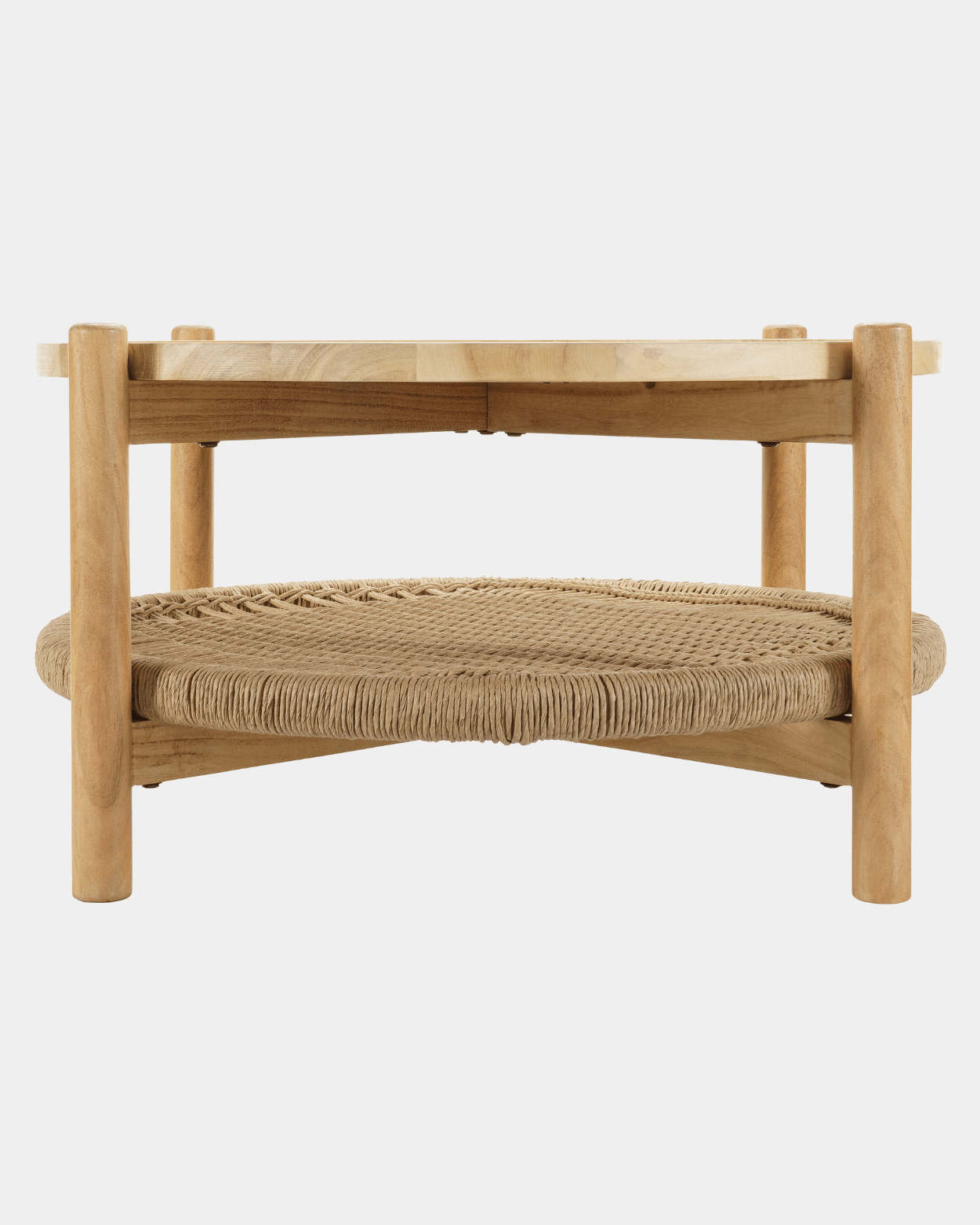Orly Mango Wood Coffee Table - Marble Lotus - Orly Mango Wood Coffee Table