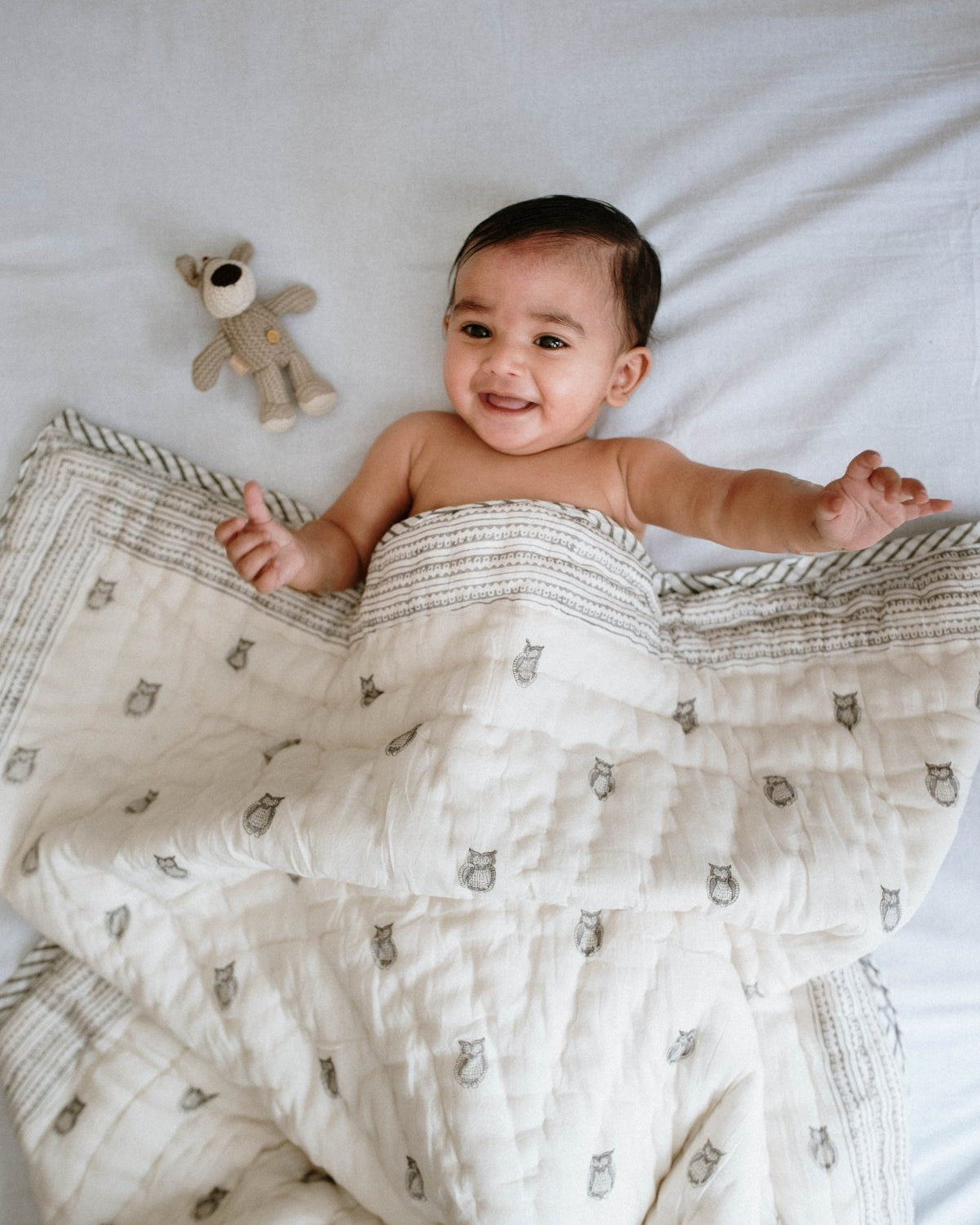 Owl Baby Bundle - Marble Lotus - Owl Baby Bundle