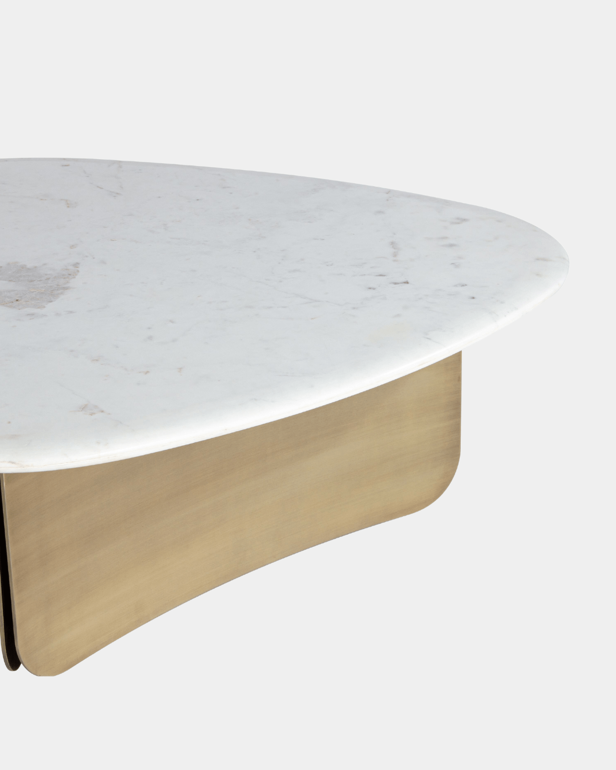 Pablo Coffee Table - Antique Brass - Marble Lotus - Pablo Coffee Table Antique Brass