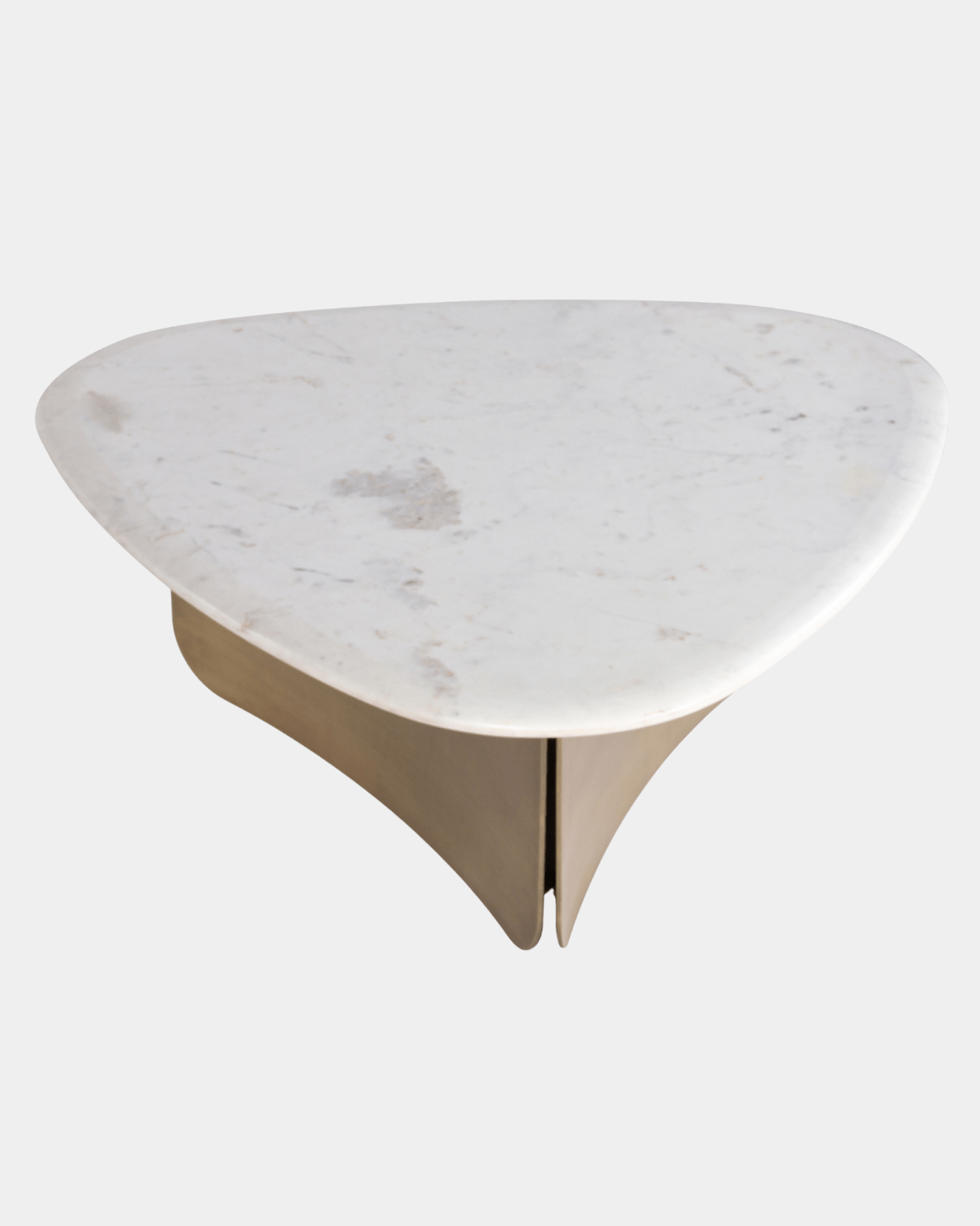 Pablo Coffee Table - Antique Brass - Marble Lotus - Pablo Coffee Table Antique Brass